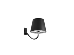 Candeeiro de Parede Poldina Dark Grey Led Recarregável e Regulável ZAFFERANO