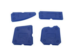 Kit De 4 Ferramentas De Calafetar Silicone Cimento Vidro Scraper Para Selagem E Finalização De Colante
