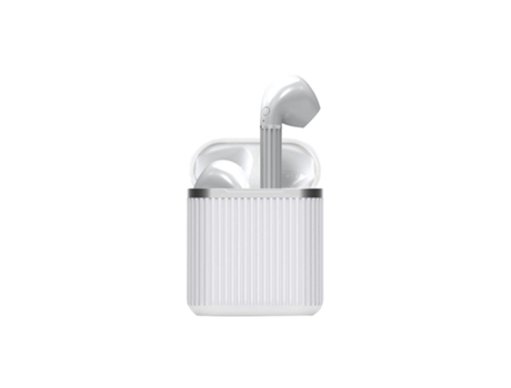 Be Mix Auriculares Brancos Sem Fios Com Caixa