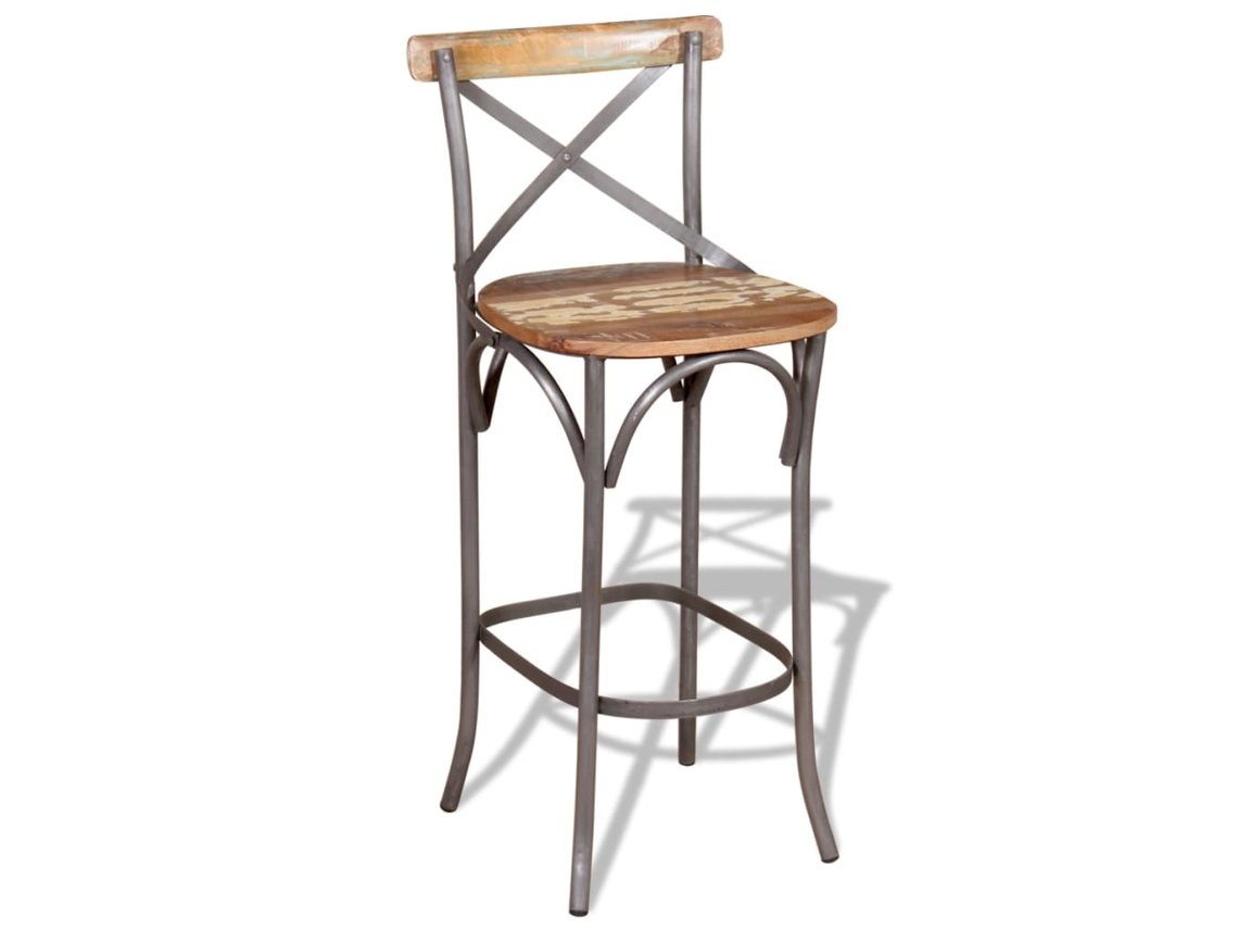 Bar Chair, Bar Chairs Vidaxl Multicolor Madeira