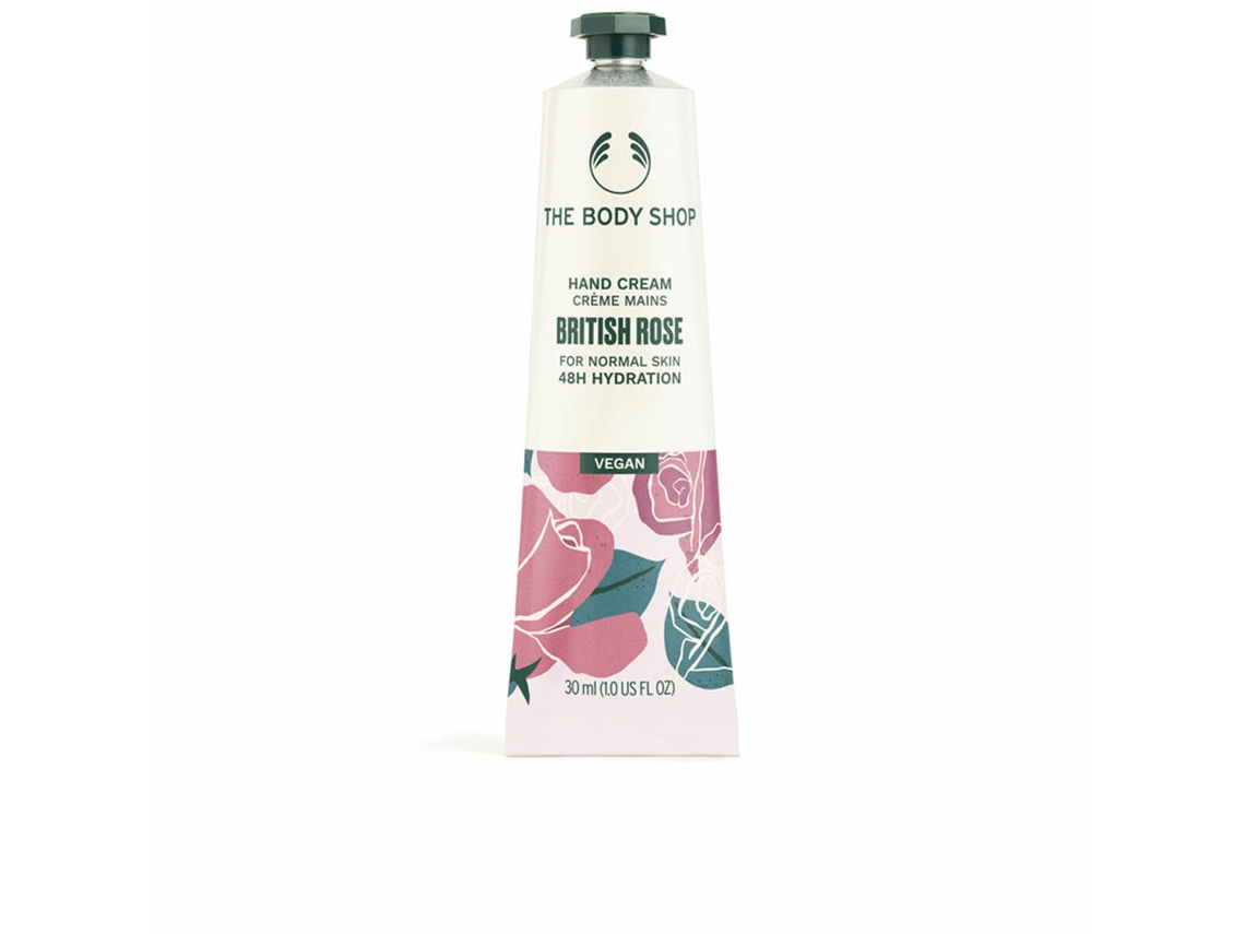 Creme De Mãos The Body Shop British Rose (30 Ml Pele Normal)