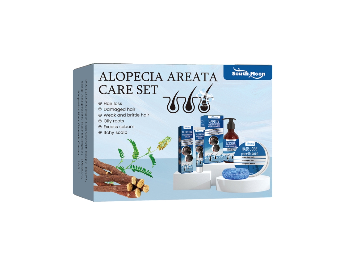 Kit LAXISCREED de Cuidado Capilar Premium para Reparação e Fortalecimento em Cabelos Danificados