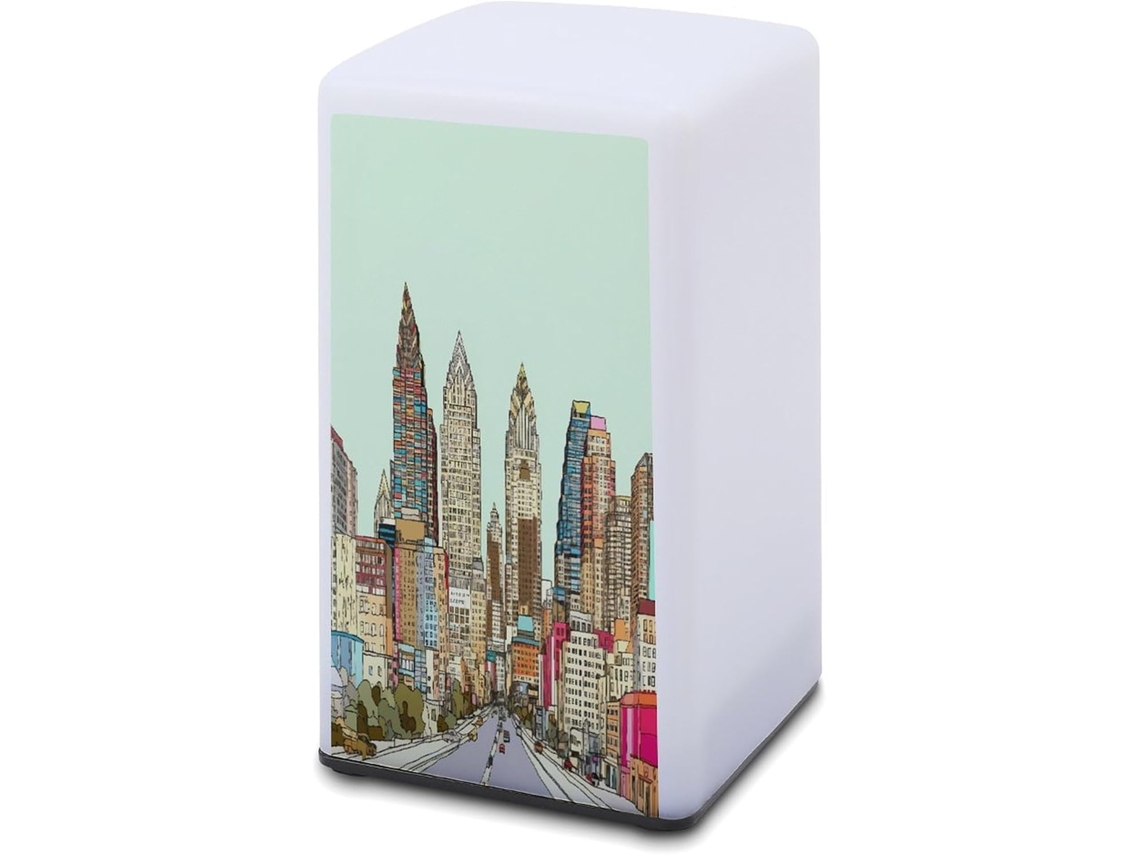 Luminária De Mesa Austin Texas, Alimentada Por Bateria, Ideal Para Leitura Em Escritórios E Quartos, Com Design Elegante