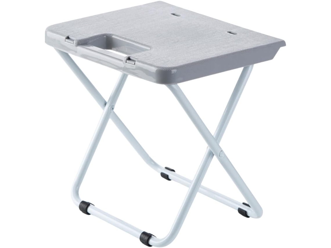 Mesa de Camping Alipis em polipropileno, ferro, Pe, dobrável, portátil, leve para camping