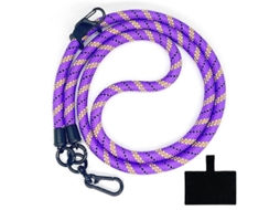 Lurelia Cordão Para Telemóvel Anti-perda Transversal Para Pescoço Portátil 10 Mm