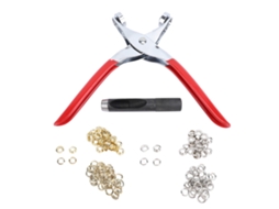 Kit De Ferramentas Para Olho De Botão 12mm Alicates De Olhos De Botão 320 Olhos De Botão 320 Arruelas Furadeira Para Reparação De Roupas
