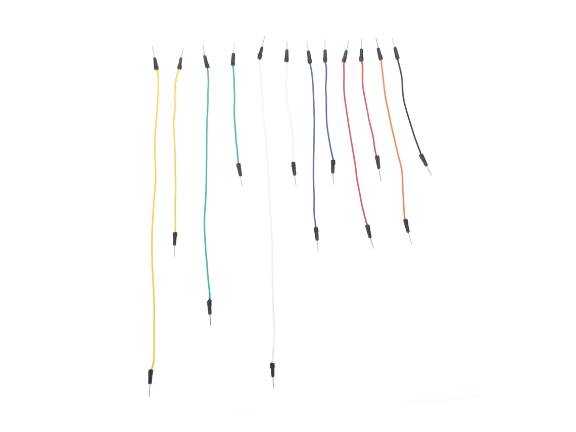 Kit De Prototipagem Com 120 Fios Jumper Macho Macho Para Placa De Ensaio Gokoco
