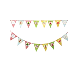 Decoração Natalina Com Bandeirola Laxiscreed Para Festas, Celebrações E Eventos Natalícios