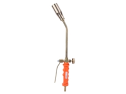 Pistola de chama a gás liquefeito com bico de 30 mm para camping, churrasco e soldagem com interruptor Duplo