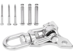 Gancho, 1 Conjunto De Gancho Giratório Metal Com Rotação 360° Balanço
