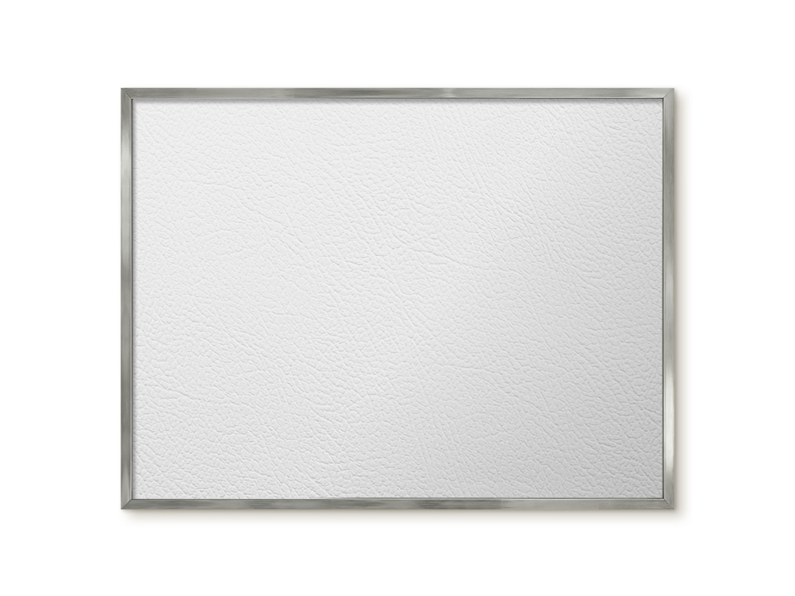Magnetic Glass Board Brown Wood For The Hall Espelharte (80x60 Cm)