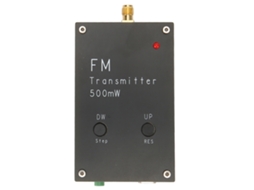 Transmissor Fm Portátil Com Transmissão Estéreo E Alcance 2000m