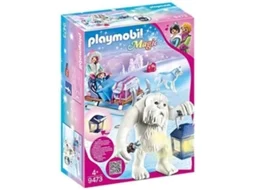 PLAYMOBIL: Yeti with Sleigh - 9473 (Idade mínima: 4 - 26 Peças)