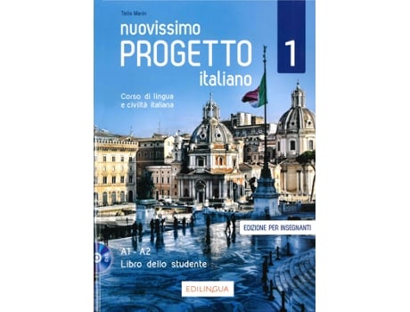 Livro Nuovissimo Progetto italiano 1 de Telis Marin (Italiano)