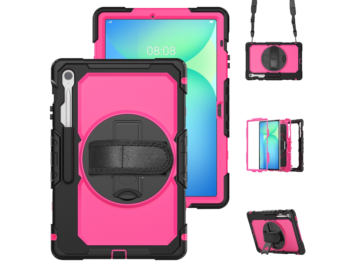 Capa para Samsung Tab S9fe Plus com Alça de Ombro e Suporte XIAOMOYU