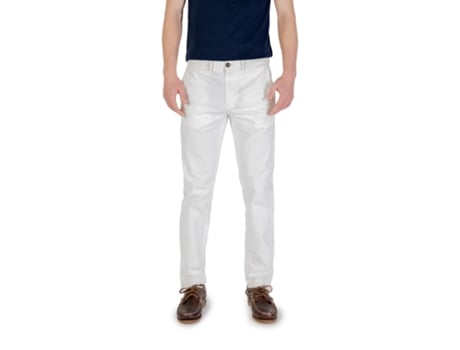 Calças De Homem Borghese Branco (50)