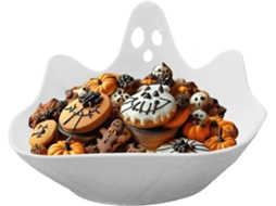 Pratos Para Festa De Halloween Bandeja Estável Para Servir Frutas, Sobremesas, Salgadinhos, Salada Gokoco