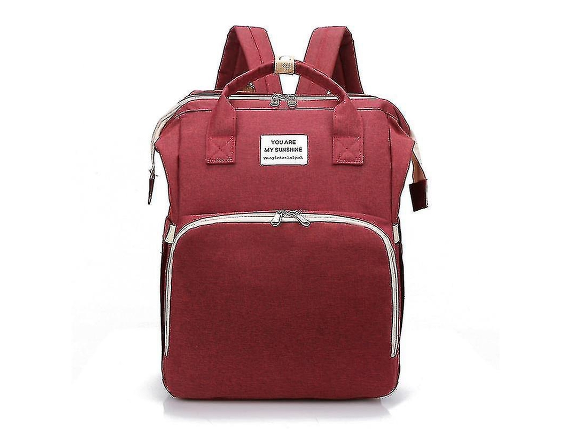 Mochilas vermelhas, bolsa esportiva confiável para atividades ao ar livre, mochila de poliamida e nylon para viagens ou negócios, Slowmoose