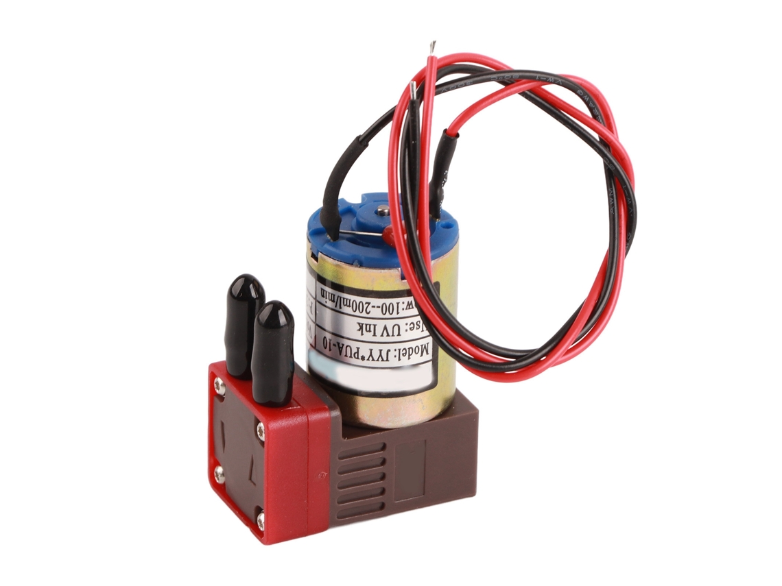 Bomba de Tinta Uv Dc 24v 100 200ml/min Plástico Acessório para Impressora