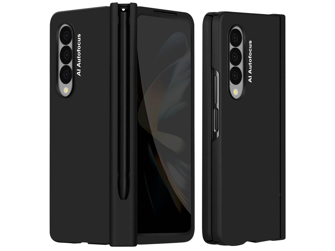 Capa Para Samsung Galaxy Z Fold 4 Ushion Back-ultym-bk-f936 Preto