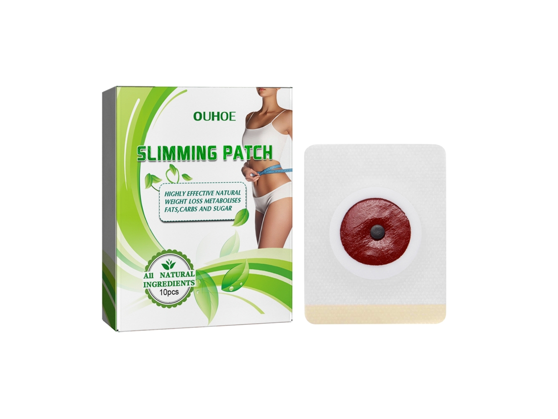 Parche de Umbigo Herbal Ouhoe para Emagrecimento e Modelagem Corporal