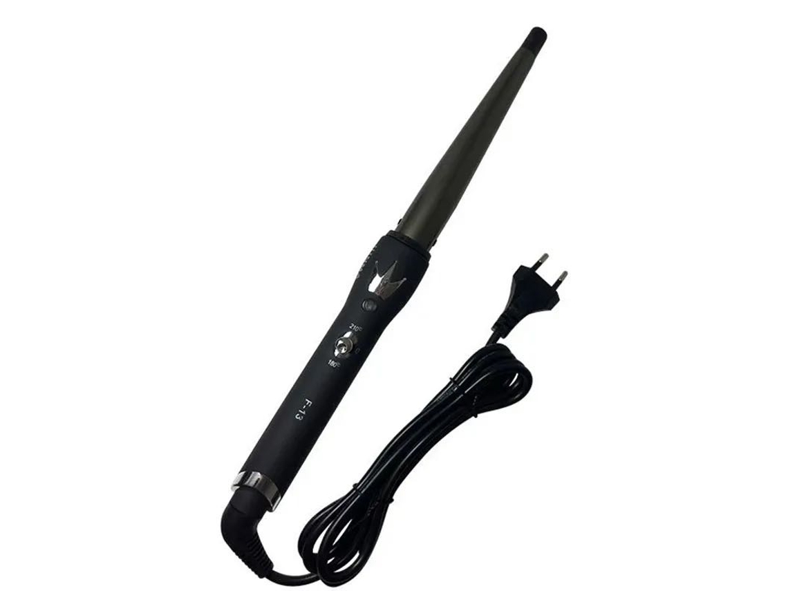 Bobes De Cabelo Cônicos, Máquina Enrolar, Cone Cerâmica Esmaltada Em Formato Flor Pera, Modelador Cachos Elétrico, 110-240v-aquaforge
