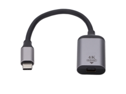 Adaptador Usb C Para Mini Dp Função De Espelhamento De Vídeo Hd Conversor*