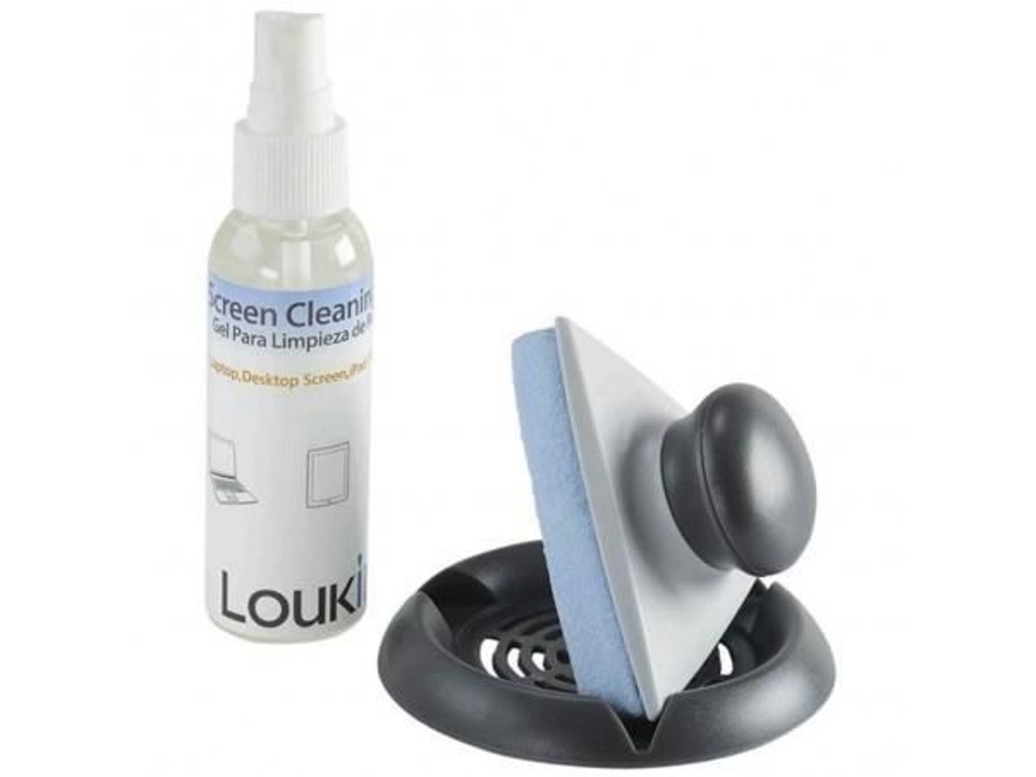 Kit de Limpeza para Telas Planas Escova Triangular Antiestática Spray de Limpeza