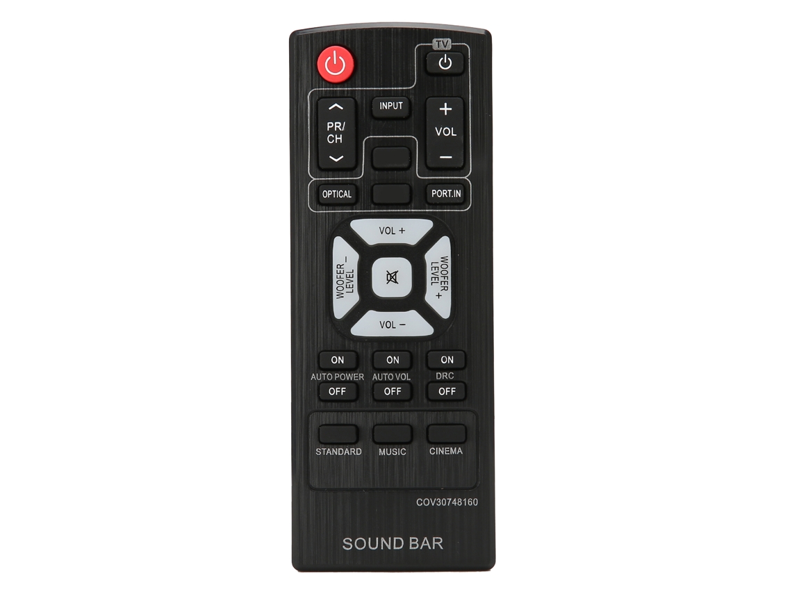 Controle remoto universal para Soundbar LG, substituição, EOOCOO