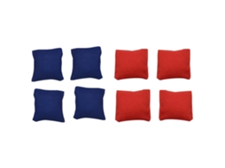 Omni-conjunto De 8 Bolsas De Cornhole Resistentes Ao Clima Para Adultos E Crianças Em Cores Vermelho E Azul Rojo Azul