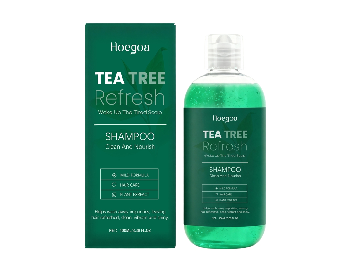 Shampoo Essência Árvore Chá Cabelos Saudáveis