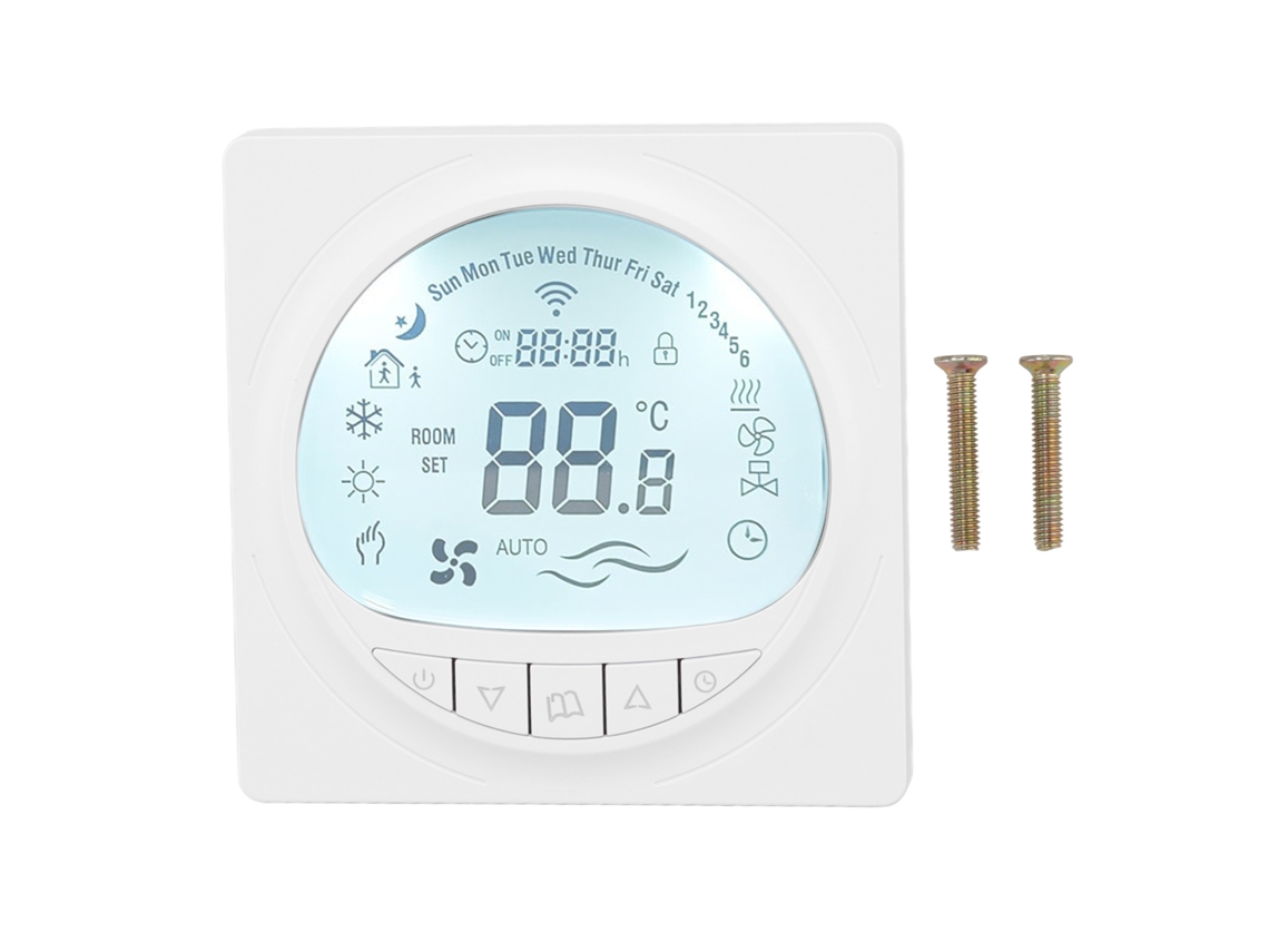 Termostato De Aquecimento De Piso Programável 220v Com Lcd Grande