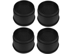 Eringogo Conjunto De 4 Pés Cama Empilháveis, Elevadores De Móveis Com Altura Ajustável E Antiderrapantes Para Cama, Mesa