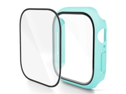 Capa Rígida De Pc Compatível Com Apple Watch Series 10 De 42 Mm Com Protetor De Tela De Vidro Temperado Webake