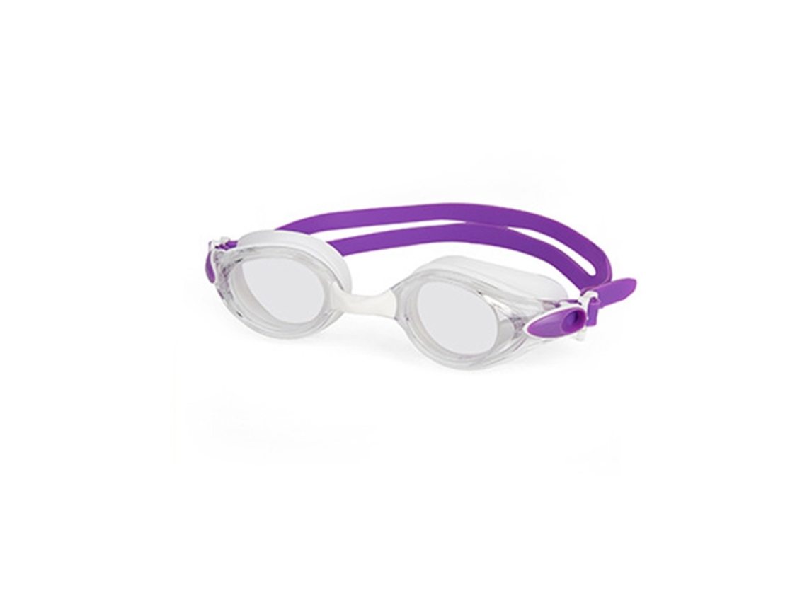 Óculos de Natação com Estojo Lentes de Policarbonato Hd Antiembaçante com Proteção Uv, Ajuste À Prova D'água em Silicone AQUAFORGE
