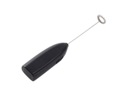 Batedor de ovos elétrico portátil de aço inoxidável preto, ferramentas de cozinha e misturador de leite HOMYL