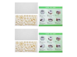 Laxiscreed Adesivos Natalinos Para Janelas E Paredes, 2 Rolos Removíveis Para Decoração De Sala E Estudo