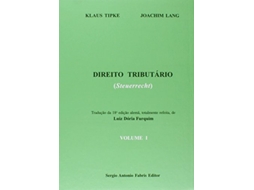 Livro Direito Tributario Steuerrecht Vol.1 de Joaquim Tipke Klaus e Lang (Português do Brasil - Capa Dura)