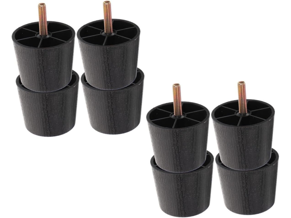 Niveladores De Pés Para Móveis Operitacx, Conjunto De 8 Peças, Com Rosca, Para Mesas E Sofás