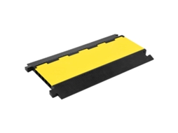Vidaxl Rampa Protetora De Cabos C/ 5 Canais Borracha 90 Cm