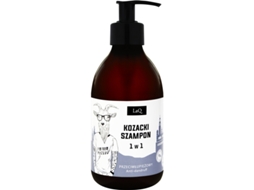 Shampoo Laq Herbal Kozacki Com Extrato De Árvore De Chá E Complexo De Doze Ervas, 300ml