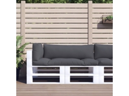 Almofadões De Paletes 3 Pcs Tecido Antracite Dkd Home Decor