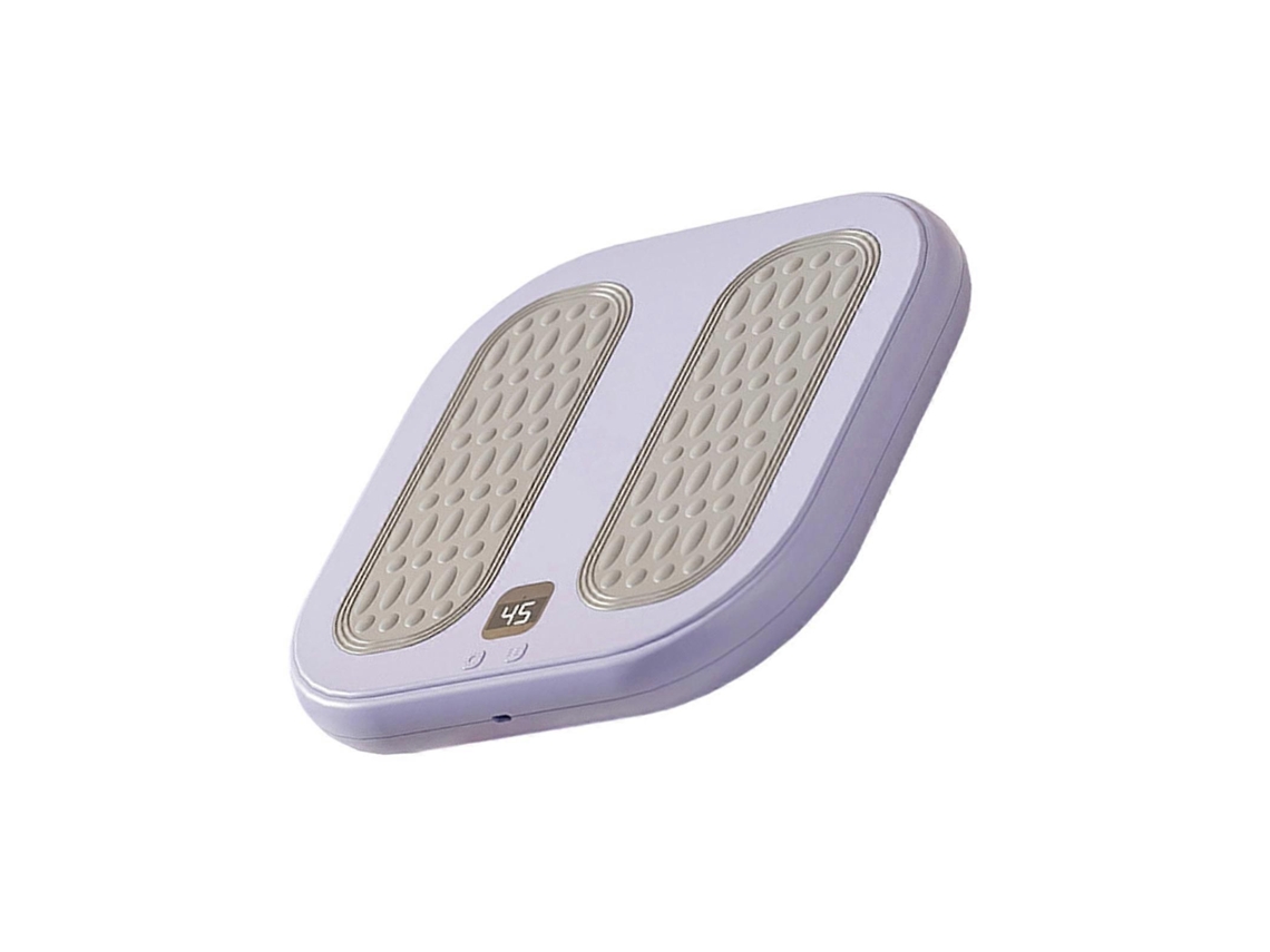 Tapete De Aquecimento Silencioso Para Os Pés Com Terapia Vibratória, Aquecimento Constante, Controle Inteligente Para Maior Conforto Dos Pés, Des