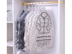 Embalagem A Vácuo Para Pendurar, Saco De Compressão A Vácuo Para Pendurar, Sacos De Armazenamento Transparentes Para Roupas