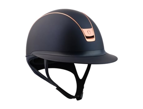 Capacete de Equitação SAMSHIELD Custom Miss Shadowmatt Pink Gold 2