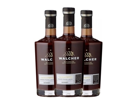 Rum ALFONS WALCHER Tartuffetto Kakao Rum (0.7 L - 3 Unidades)