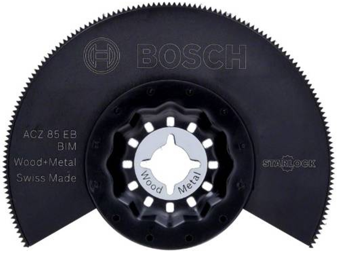 Lâmina de Serra de Segmento BOSCH Bim Starlock Acz 85 Eb Madeira e Metal 85 mm