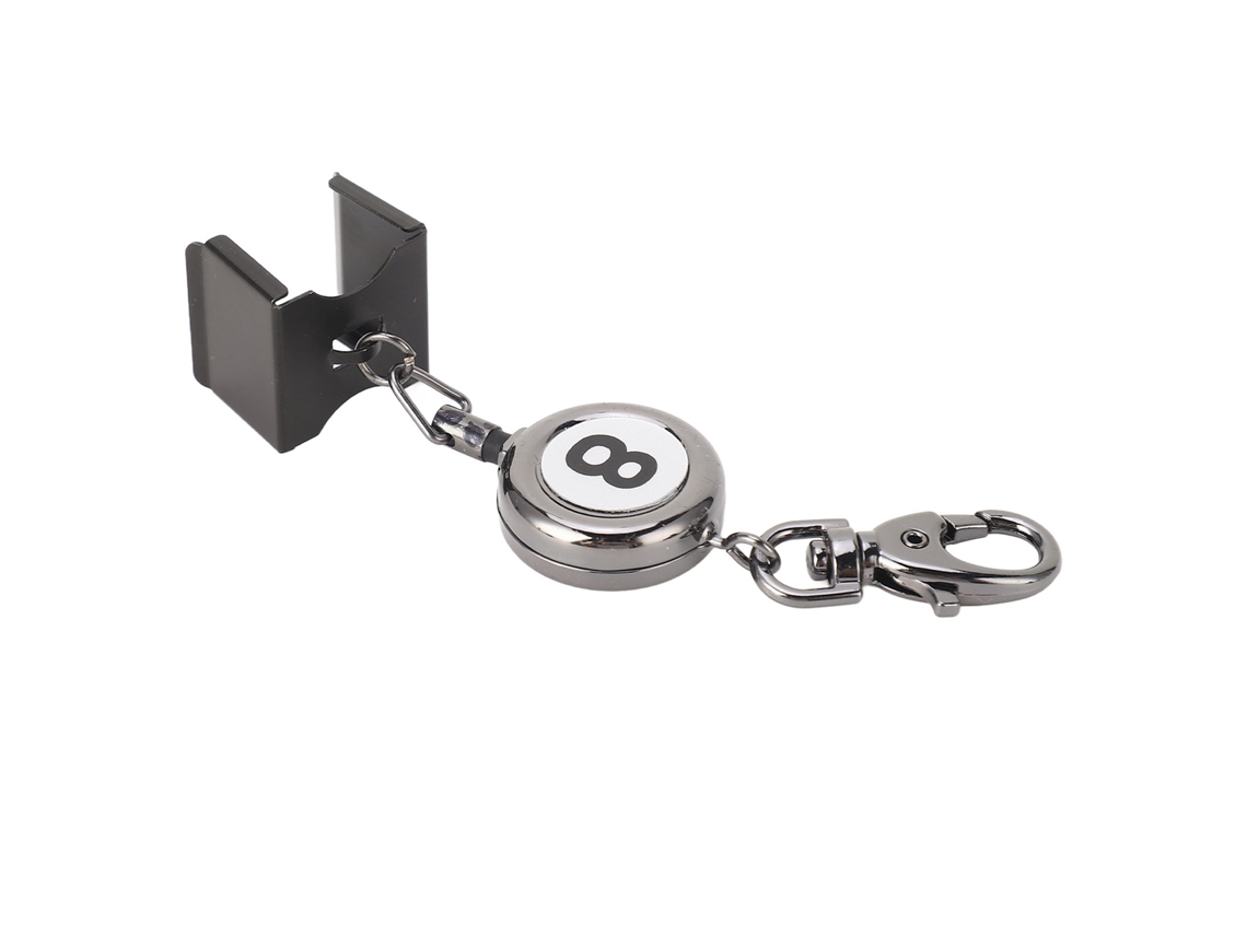 2026rebe-portátil Porta Tiza De Billar Negro Automático Telescópico 48cm Estuche Para Tacos De Pool Accesorios De Billar