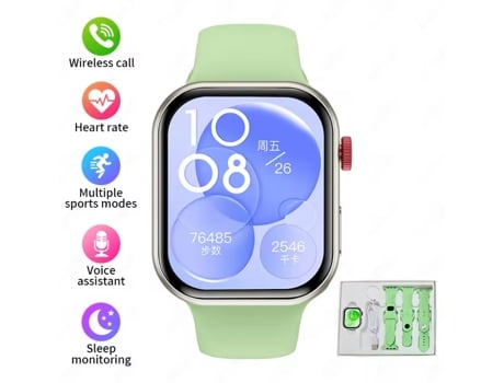 Relógio Inteligente 2.01 - Chamadas Sem Fios, Monitoramento Cardíaco 24h, Assistente De Voz, Modos Esportivos, Ip68