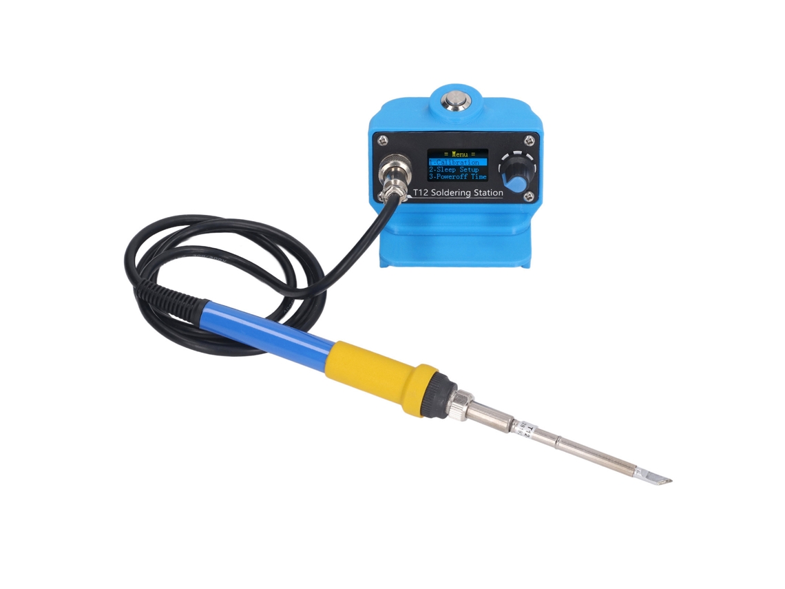 Estação De Soldar 18v 72w T12 Com Aquecimento Rápido E Ajuste De Temperatura – Laxiscreed